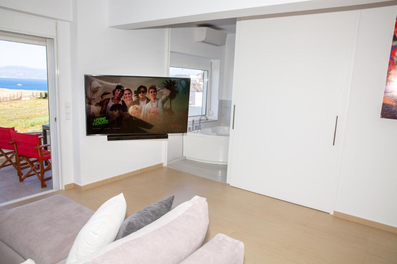 Komfort City Apartment "Elias" Mit Meerblick In Lavrio المظهر الخارجي الصورة