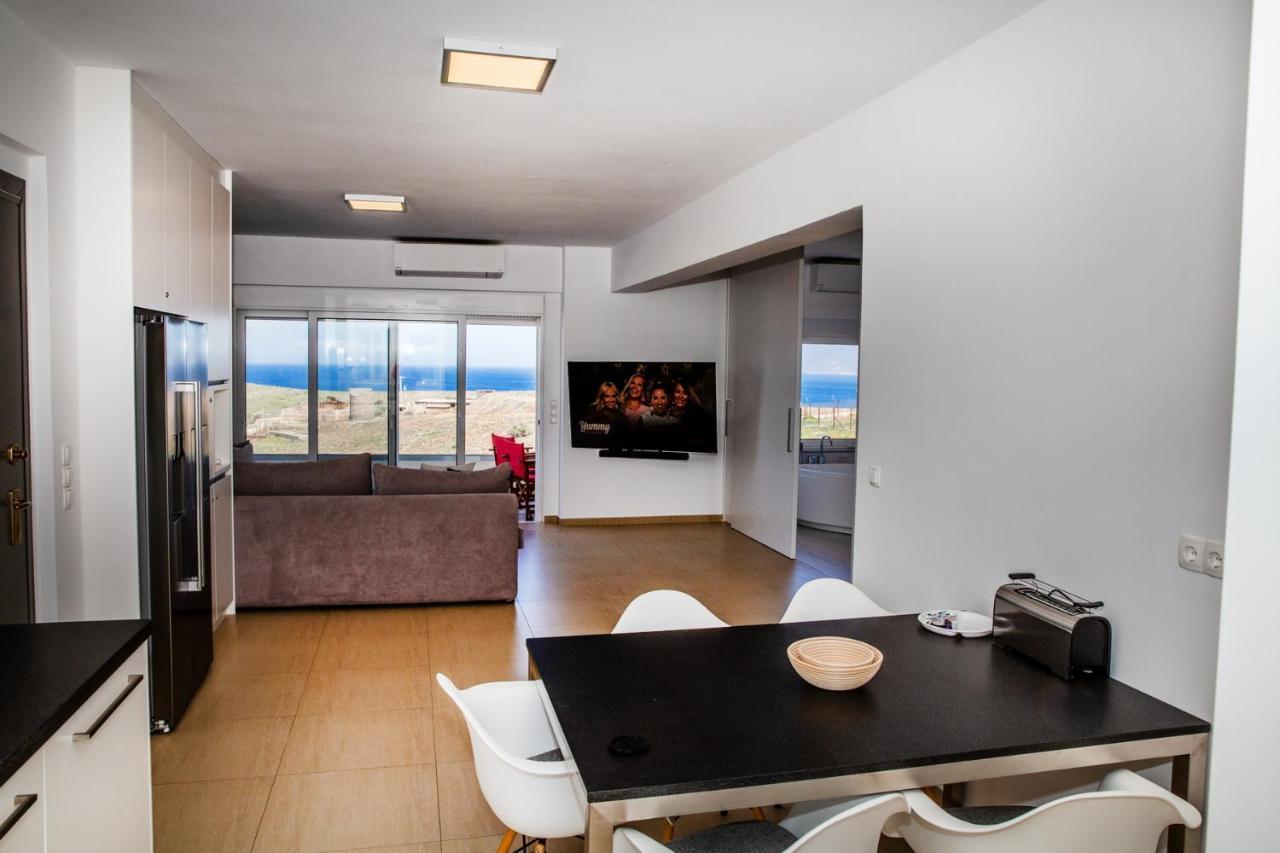 Komfort City Apartment "Elias" Mit Meerblick In Lavrio المظهر الخارجي الصورة