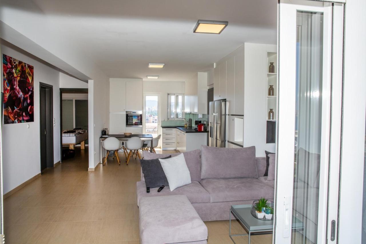 Komfort City Apartment "Elias" Mit Meerblick In Lavrio المظهر الخارجي الصورة