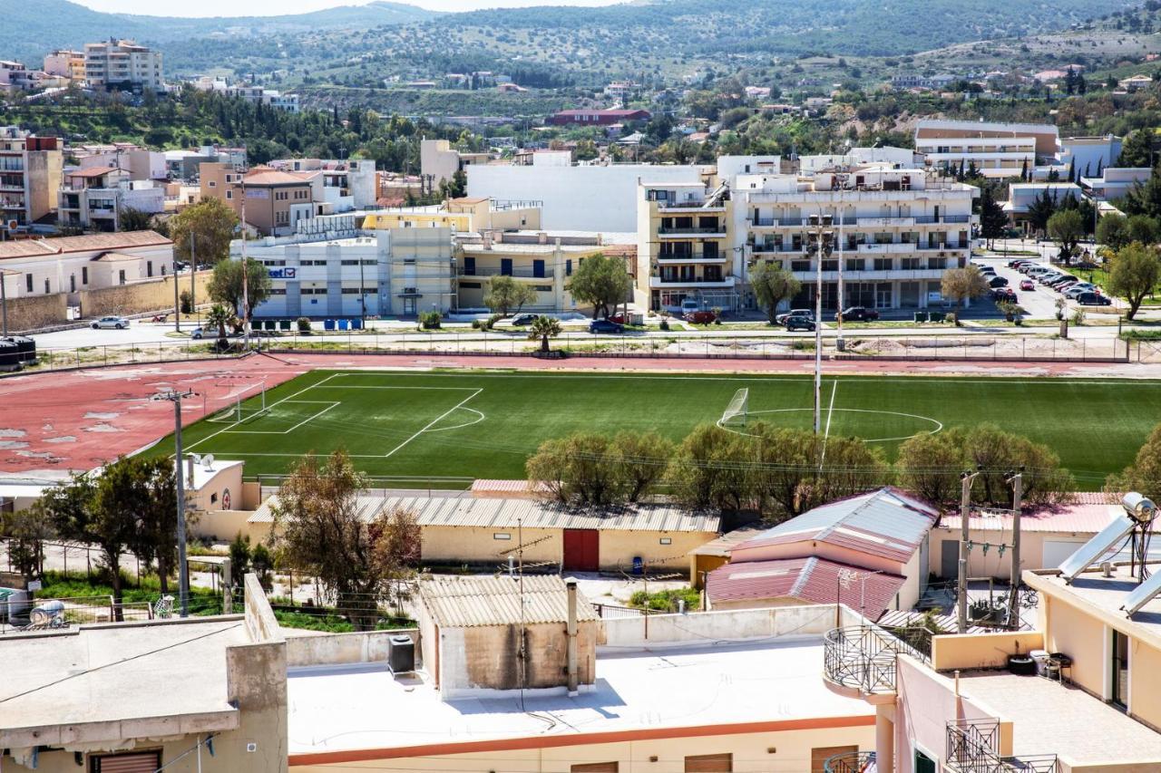 Komfort City Apartment "Elias" Mit Meerblick In Lavrio المظهر الخارجي الصورة