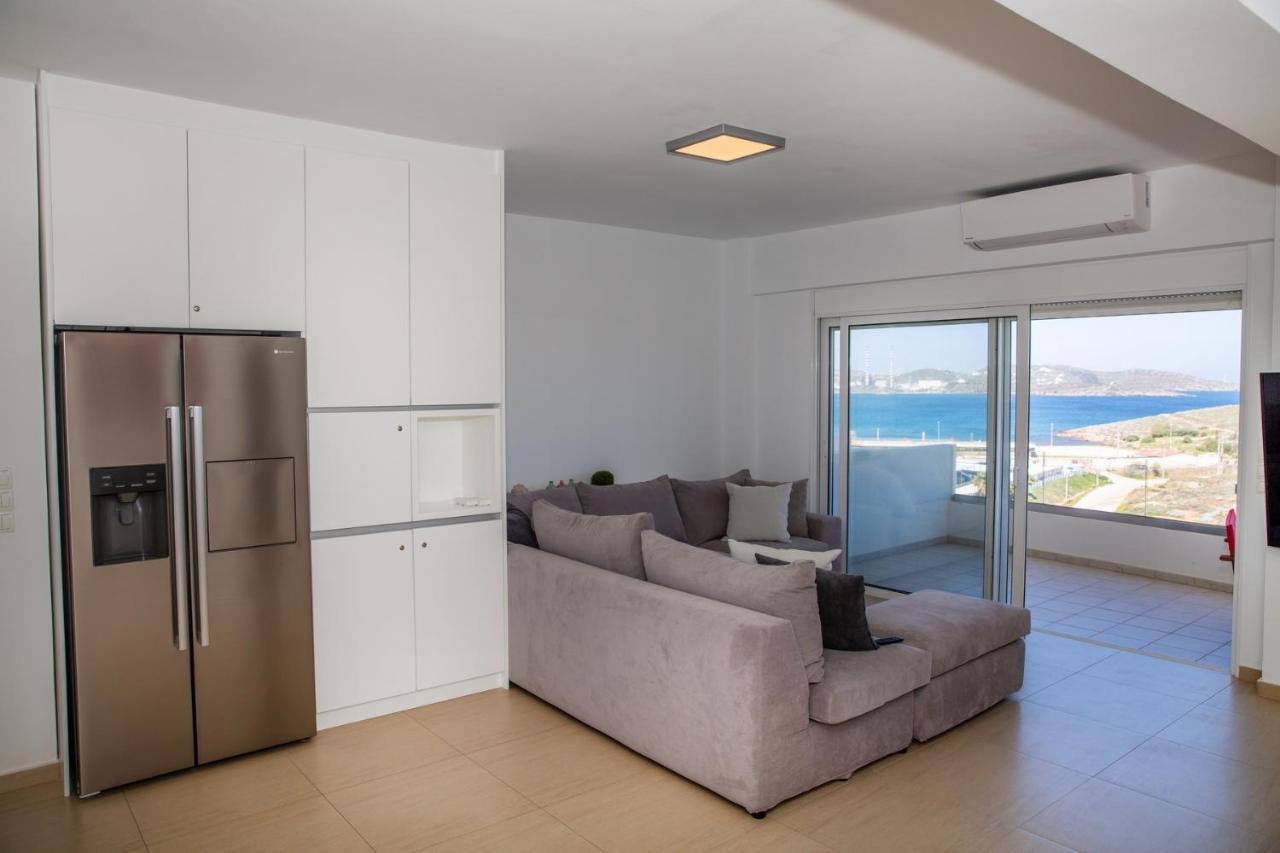 Komfort City Apartment "Elias" Mit Meerblick In Lavrio المظهر الخارجي الصورة