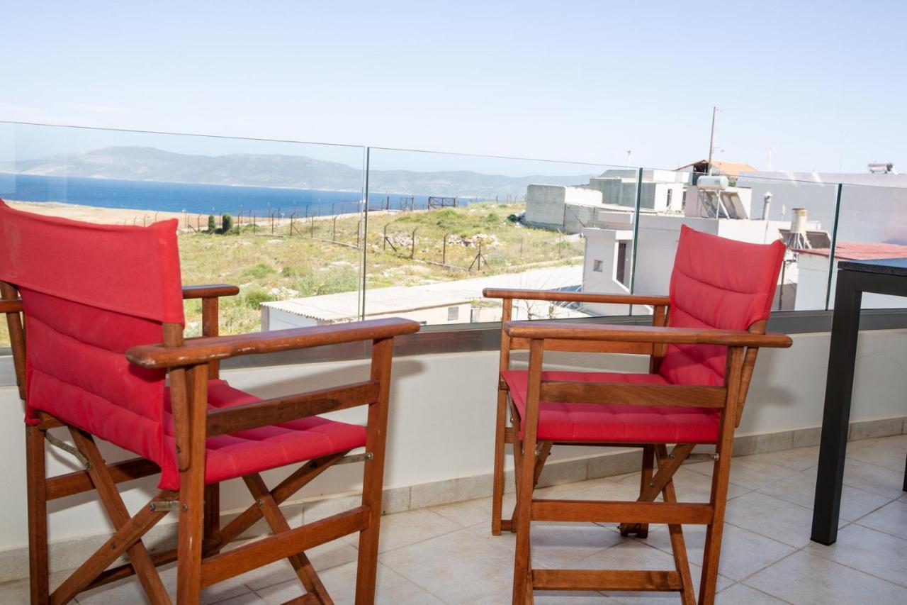 Komfort City Apartment "Elias" Mit Meerblick In Lavrio المظهر الخارجي الصورة