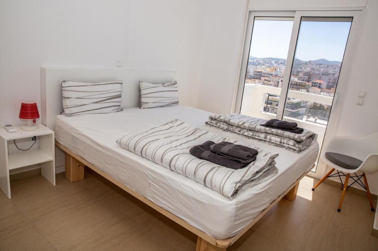 Komfort City Apartment "Elias" Mit Meerblick In Lavrio المظهر الخارجي الصورة
